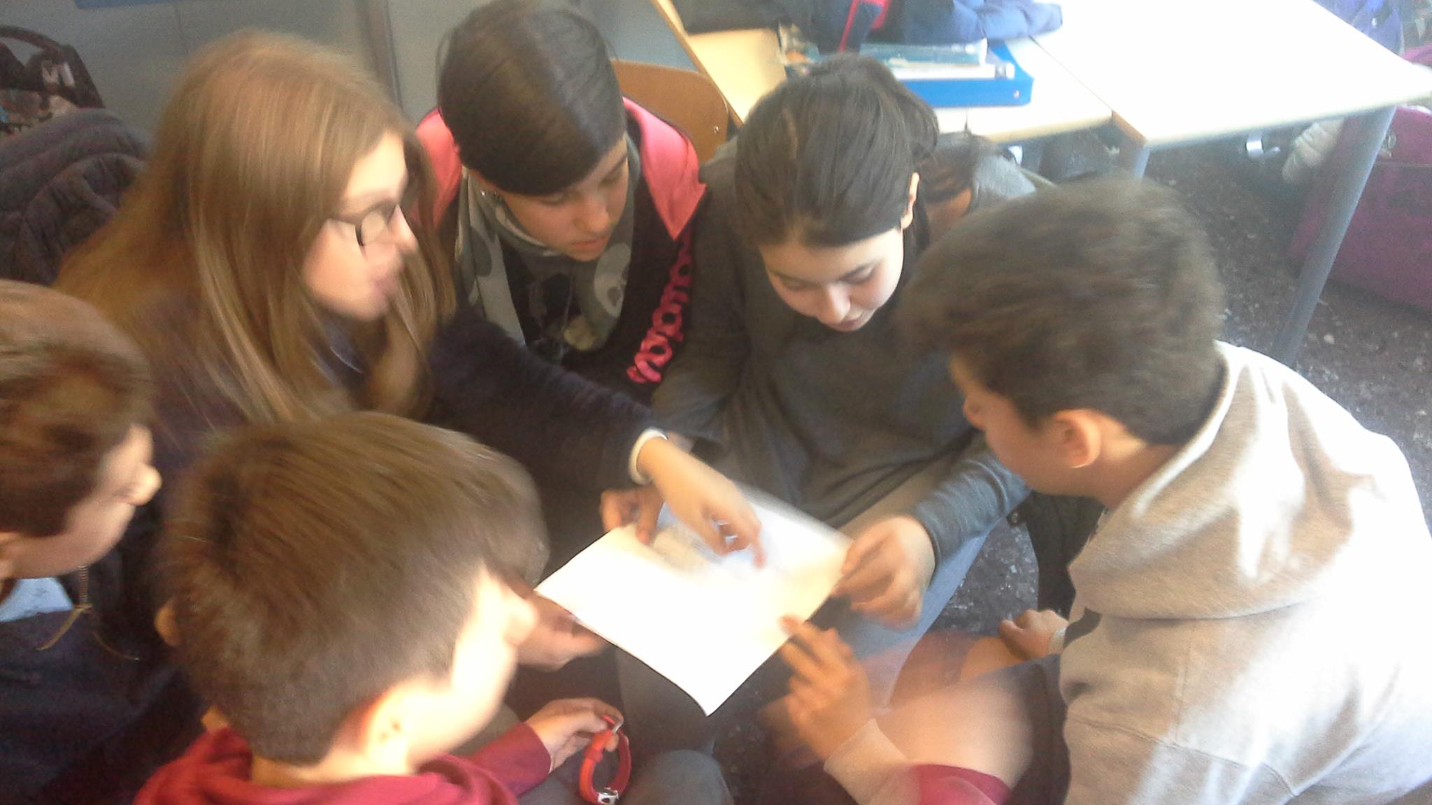 School workshop in Rome. Talking about environmental justice