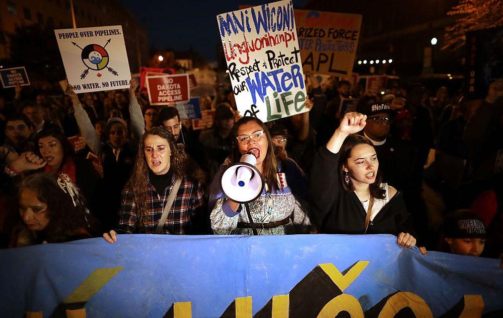 Protesters celebrate as Army halts Dakota Access pipeline work